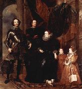 Anthony Van Dyck Portrat der Familie Lomellini oil painting